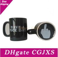Have a Nice Day Coffee Cup Middle Finger Funny Cup Creative Mug Cup for Coffee Milk Tea Black White Mug Have a Nice Day Coffee Cup Middle Finger Funny Cup Creative Mug Cup for Coffee Milk Tea Black White Mug