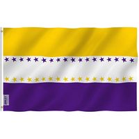 Wholesale Women s Suffrage Victory Flags for USA American Hanging National Polyester Single Side Printing