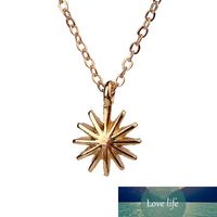 Wholesale Dogeared Accomplish Magnificent Things Starburst Venus Pendant Gold Plated Clavicle Chains Statement Necklace Women Jewelry Factory price expert design Quality