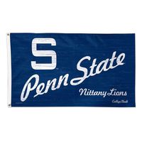 Wholesale Penn State University Throwback Vintage x5 College Flag x5ft Outdoor or Indoor Club Digital printing Banner and Flags