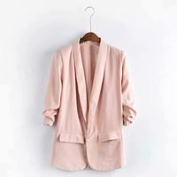 Wholesale Women s Jacket Autumn Top Quality High Street Elements Casual Fashion Female Suit Style Windbreaker Color Available Size XS XL