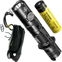Wholesale Flashlights Torches Discount NITECORE MT22C Rechargeable Battery Rotary Switch LM Search Portable Diecast Torch