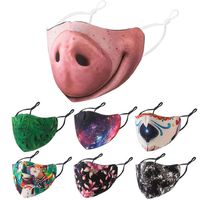 Wholesale face mask sun protection fashion adjustable ear buckles reusable dust masks washable men and women general facemask