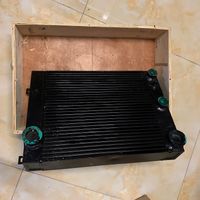 Wholesale black heat exchanger combined oil cooler air cooler for UP5 scerw air compressor