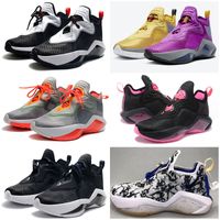 Wholesale 2020 New Soldier Hare Kids Basketball Shoes Black White University Red Team Red Midnight Navy Soldier Sneakers for Men