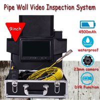 Wholesale Cameras inch LCD Monitor Pipe Wall Video Inspection System DVR Function With GB Card mm HD Pipeline Camera m Cable Reel
