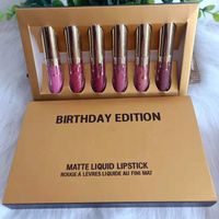 Wholesale Dropshipping Popular brand Newest Makeup MINI Lip Collection colors Lipstick Liquid Matte set Gloss