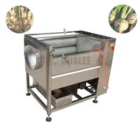 Wholesale 2020 IRISLEE potato cassava ginger carrot peeling and washing machine vegetable processing machine