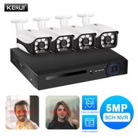 Wholesale Systems KERUI HD MP POE NVR Kit CH CCTV Camera System WIFI Outdoor IP Home Security Alarm Night Vision Surveillance