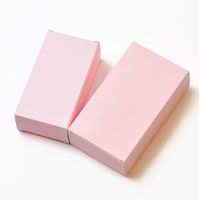 Wholesale Gift Wrap Sizes Rectangle Box Pink Red Gold Kraft Paper Wedding Favor Candy Boxes Jewelry Boutique Packaging
