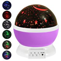 Wholesale Night Light Projector Lamp Stars Starry Sky LED Projector Kids Baby Sleep Romantic Led Projection Lamp Party Decoration by sea GGA3710