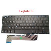 Wholesale Keyboards Laptop RU US UK LA PL Keyboard For Irbis NB44 XK HS002 MB27716023 Latin Polish Russia United Kingdom English Black