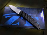 Wholesale Best Zero Tolerance ZT D2 Blade Carbon Fiber Folding Hunting Camping knife knives