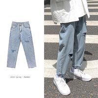 mens wide leg jeans uk