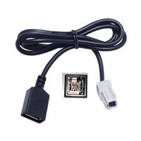 Wholesale Car Aux Audio Input Media Data Wire Original Plug To USB Adapter Conector For Toyota RAV4 EZ Verso Camry