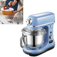 Wholesale 600W multifunctional dough kneading machine household cooking machine egg beater whipping cream machine stainless steel planetary mixer V