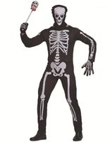 Wholesale Festival Stage Role Playing Suit Scary Males Skeleton Cosplay Costume Mens Designer Horror Theme Costume Halloween