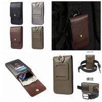 Wholesale Universal inch inch Vertical Hip Sheep Leather Clip Cases For Iphone Mini Pro MAX XR XS X Galaxy S22 S21 S20 Note Phone Protective Pouch Purse