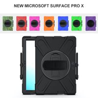 Wholesale 3 Layers Heavy Duty Military Silicone Case for Microsoft Surface Pro X GO Pro Covers