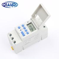 Wholesale Timers Electronic Weekly Days Programmable Digital TIMER SWITCH Relay Control V V A A A Din Rail Tp8a16 No Lock