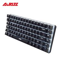 Wholesale Original Ajazz AK33 Mechanical Gaming Keyboard Keys Wired RGB Blue Switch for PC Games with Ergonomic Cool LED Backlit
