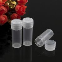 Wholesale g Volume Plastic Sample Bottle ML Small Vial Medicine Pill Powder Capsule Storage Container Translucent New
