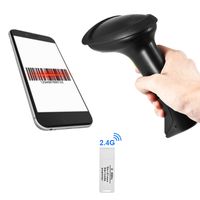 Wholesale Scanners Wireless D Barcode Scanner G Bar Code Reader Auto Scanning CCD Red Light t s Factory Price
