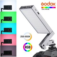 Wholesale Flash Heads Godox M1 Mini RGB LED Light Full Color Video Lamp W K Temperature Brightness Adjustable CRI97 TLCI97