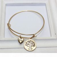 Wholesale A Fashion Jewelry Alex Bracelets Styles Hand Of Fatima Anchor Charm Bracelet Colors Silver Gold Vintage Gold Rose Gold Bangles