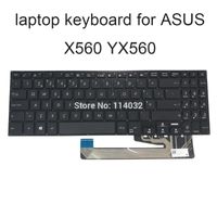 Wholesale Laptop Replacement Keyboards Portuguese Keyboard For ASUS X560 X560UD YX560 UD PO Black Parts No Frame Brand KNB0 PO00