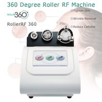 Wholesale 360 Roller Radio Frequency Facial LED Photon Skin Care Device Face Lifting Tighten Wrinkle Removal Eye Care RF Skin Tightening Machine