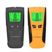 Wholesale Metal Detectors In Wall Wood Stud Detector Finder Scanner AC Voltage Live Wire Detect Electric Box LCD Display