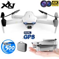 Wholesale XKJ GPS Drone S162 K P HD Camera G WIFI FPV Foldable Quadcopter One Key Return RC Distance Meters Long Battery Life