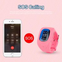 Wholesale Q50 Children Smart Watch Safety GPS LBS Position Activity Tracker SOS Call Anti Lost Waterproof Kids Phone Watch For Android IOS