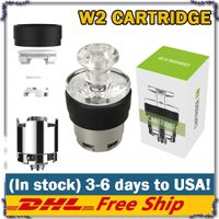 Wholesale Exseed Dabcool W2 Atomizer Cartridge Replacement Quartz Ceramic Bowl Heat Chamber with Carb Cap for Wax Concentrate Dab Rig Vaporizer Kit