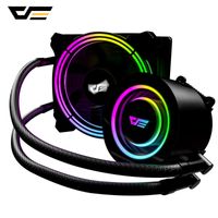 Wholesale Fans Coolings DarkFlash Water Liquid Cooling AIO CPU Cooler Radiator mm Fan RGB Sync For LGA AM3 AM4