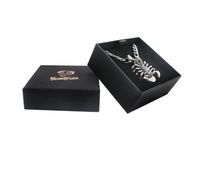 Wholesale Creative new punk style rock cowboy Jewelry Gift Box Necklace metal pipe
