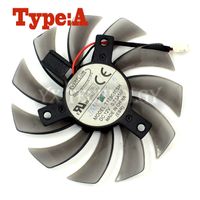 Wholesale Fans Coolings mm Everflow T128010SH DC V A Cooling MSI R6850 HD6850 Graphics Video Card Cooler Fan