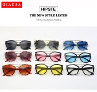 Wholesale Sunglasses Metal Round Mirror Designer Mens Women Small Frame s Black Vintgae Glasses Bulk Shades UV400 For Summer