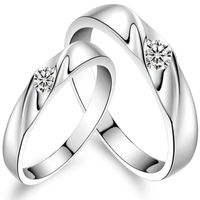 Wholesale Wedding Rings Fashion Men s Women s Engagement Romantic Boutique Jewelry