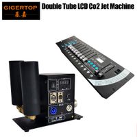 Wholesale Discount price Display double pipes CO2 jet machine Led smoke effect Co2 Device DMX controller stage lighting dmx console