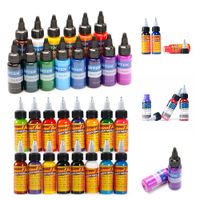Wholesale Hot Sale In Market Tattoo Ink Set Tattoo Body Paint Permanent Eyebrow Body Arts Paint Makeup Cosmetic Color Tattoo Supplies