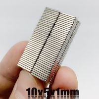 Wholesale 20 N35 Rectangular magnet f x5x1 mm Super Strong Neodymium magnets NdFeB magnetic mm x mm x mm