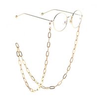 Wholesale Chains JGL0026 Design Gold Metal Thick Glasses Chain Eyeglass Lanyard Sunglasses Necklace Cord Neck Strap Holder Eye Wear Jewelry1