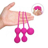 Wholesale NXY Eggs Adult Products Silicone Smart Kegel Ball Ben Wa Vagina Tightening Exercise Machine Sex Toy for Women Vaginal Geisha