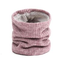 Wholesale Scarves Knit Women Ring Neck Scarf Winter Warm Thick Fur Bandana Cotton Cycling Unisex Men Cashmere Collar Wraps