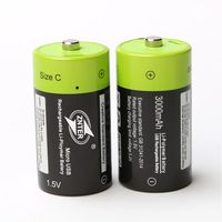Wholesale Z NTER l V mAh USB Interface Rechargeable Lithium Battery Type C Micro Batteries a56