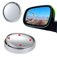 Wholesale Other Interior Accessories Adjustable Car Blind Spot Mirror Wide Angle Round Convex Rear View Mirror1