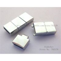 Wholesale 50pcs silver color zinc alloy Connector mm slide Charms DIY Accessories Fit mm Pet Collar wristband keychain