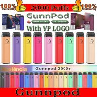 Wholesale GUNNPOD Disposable Vape mAh Battery Puffs E Cigarette Deivce ml Vaporizer Starter Kit VS Elf Bar colour Pen Pod PUFF Gunpod